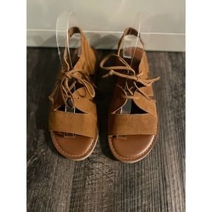 TOMS Womens Calipso Suede Sandals Size 7